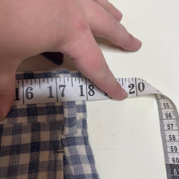 Black Fleece by Brooks Brothers Blue check Bermuda shorts 36x12 - Picture 4 of 6